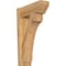 Ekena Millwork Legacy Slat Rough Sawn Outlooker, Western Red Cedar, 8"W x 22"D x 34"H OUT08X22X34LEC06RWR - alternate 1